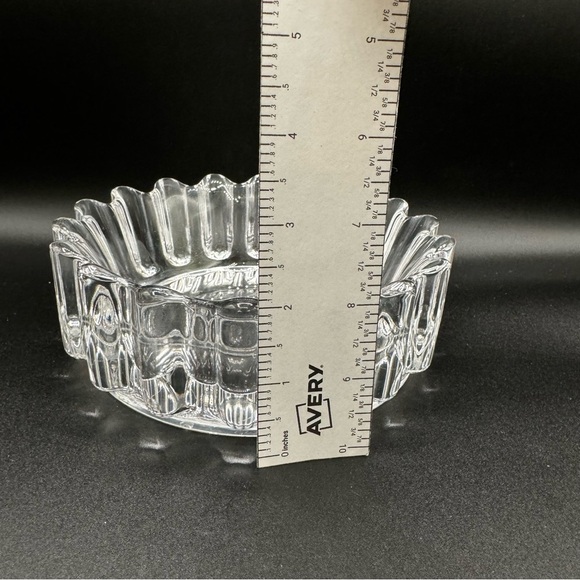 1970s Orrefors Princess Cut Swedish Crystal Glass Dish - Picture 6 of 17